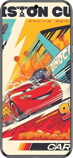 Силиконовый чехол Тачки для Huawei Pura 70 - 6288u-3703 изображение 