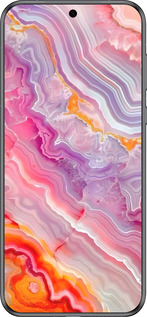 Силиконовый чехол Мрамор 2 для Huawei Pura 70 - 6307u-3703 изображение 