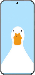 Силиконовый чехол Гусь для Huawei Pura 70 - 6350u-3703 изображение 