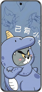 Силиконовый чехол Том и джерри 1 для Huawei Pura 70 - 6358u-3703 изображение 