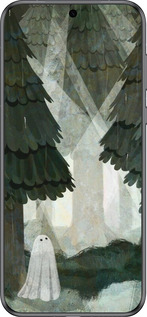 Силиконовый чехол С изображением соснового леса и привидения для Huawei Pura 70 - 6420u-3703 изображение 