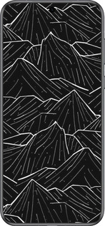 Силиконовый чехол С изображением Темных гор для Huawei Pura 70 - 6489u-3703 изображение 