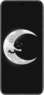 Силиконовый чехол Лунные объятия для Huawei Pura 70 - 6508u-3703 изображение 