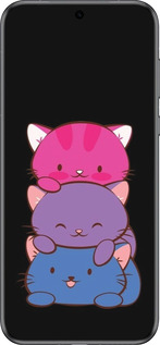 Силиконовый чехол Милые кошки для Huawei Pura 70 - 6518u-3703 изображение 