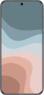 Силиконовый чехол С синими и розовыми волнами в стиле ретро для Huawei Pura 70 - 6532u-3703 изображение 