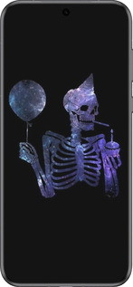 Силиконовый чехол Скелетное искусство для Huawei Pura 70 - 6536u-3703 изображение 