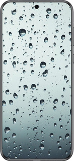 Силиконовый чехол Стекло в каплях для Huawei Pura 70 - 848u-3703 изображение 