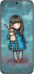 Силиконовый чехол Девочка с зайчиком для Huawei Pura 70 - 915u-3703 изображение 