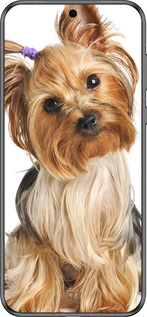 Силиконовый чехол Йоркширский терьер с хвостиком для Huawei Pura 70 - 930u-3703 изображение 
