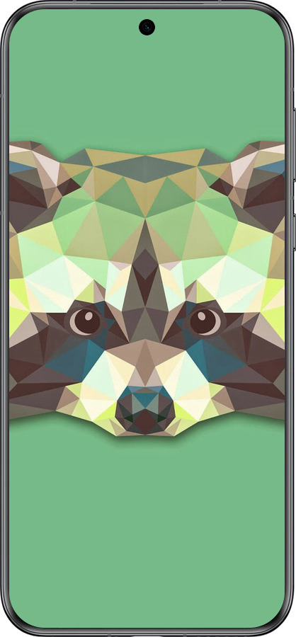 Силиконовый чехол Енот для Huawei Pura 70 - 1217u-3703 изображение 