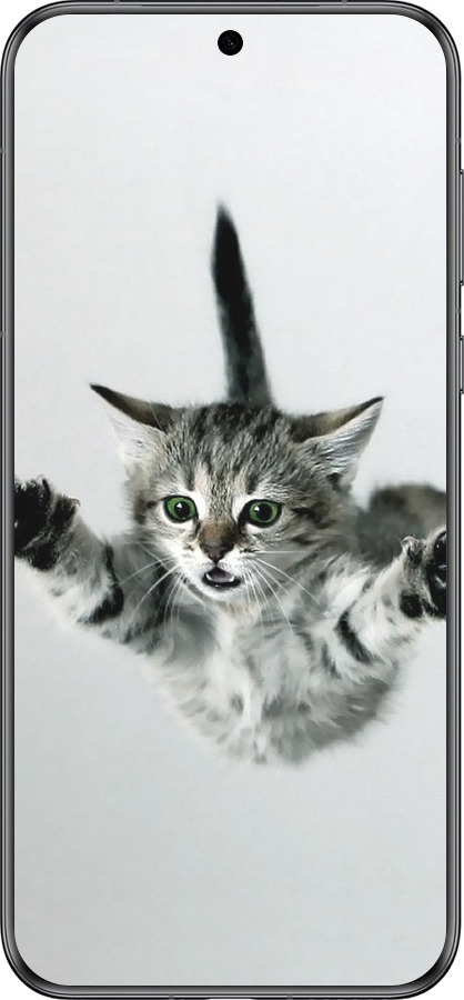 Силиконовый чехол Летящий котёнок для Huawei Pura 70 - 2322u-3703 изображение 