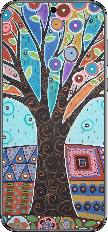 Силиконовый чехол Арт-дерево для Huawei Pura 70 - 4008u-3703 изображение 