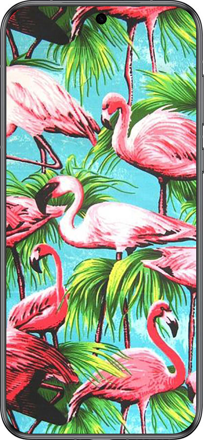 Силиконовый чехол Tropical background для Huawei Pura 70 - 4016u-3703 изображение 