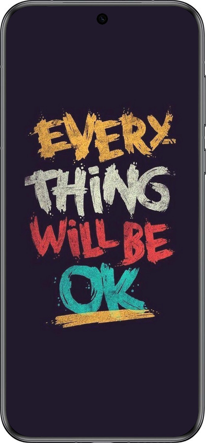 Силиконовый чехол Все будет хорошо для Huawei Pura 70 - 4068u-3703 изображение 