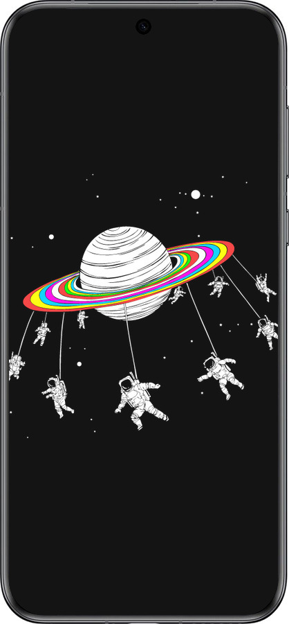 Силиконовый чехол Лунная карусель для Huawei Pura 70 - 4136u-3703 изображение 