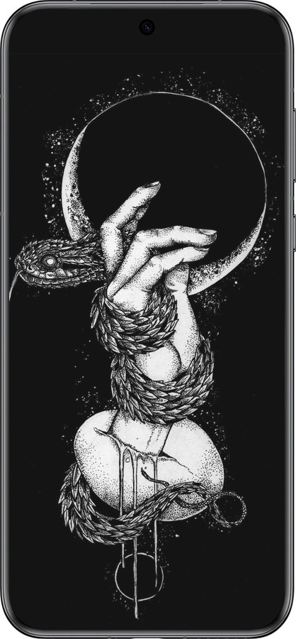 Силиконовый чехол Змея в руке для Huawei Pura 70 - 4149u-3703 изображение 