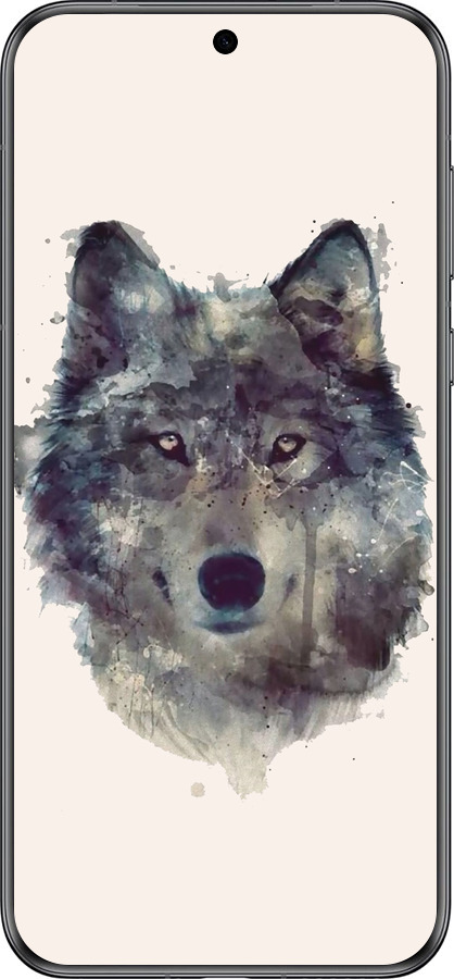 Силиконовый чехол Волк-арт для Huawei Pura 70 - 4163u-3703 изображение 