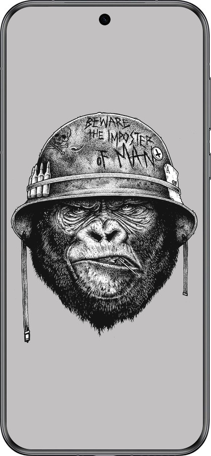 Силиконовый чехол military monkey для Huawei Pura 70 - 4177u-3703 изображение 