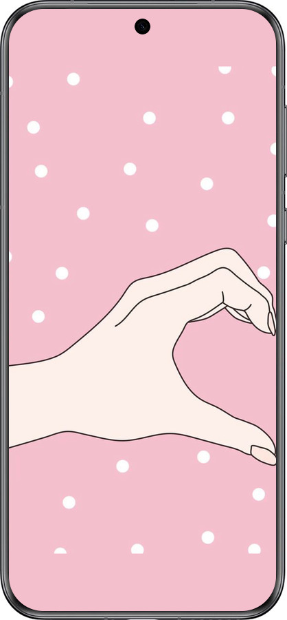 Силиконовый чехол Половинка сердца для Huawei Pura 70 - 4340u-3703 изображение 