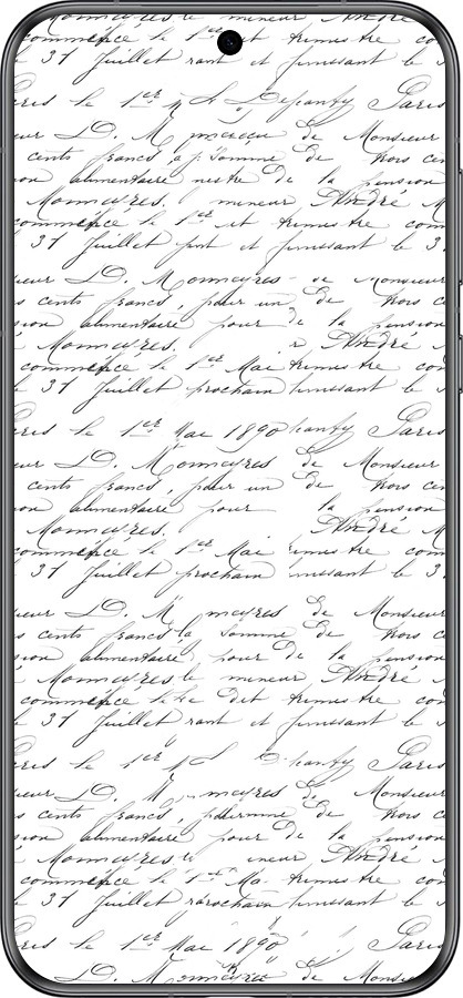 Силиконовый чехол Прописной шрифт для Huawei Pura 70 - 4475u-3703 изображение 