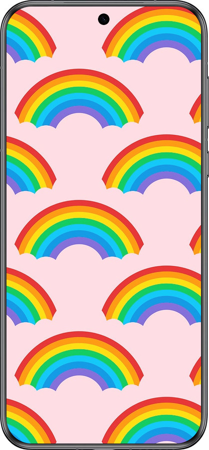 Силиконовый чехол Rainbows для Huawei Pura 70 - 4478u-3703 изображение 