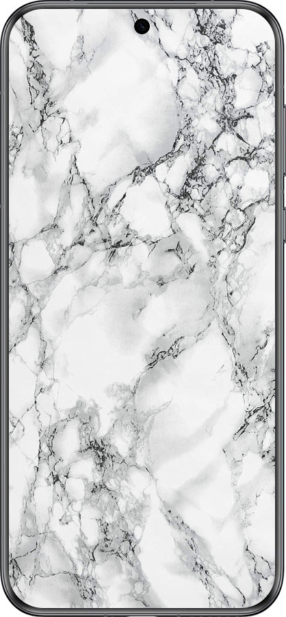 Силиконовый чехол Мрамор белый для Huawei Pura 70 - 4480u-3703 изображение 