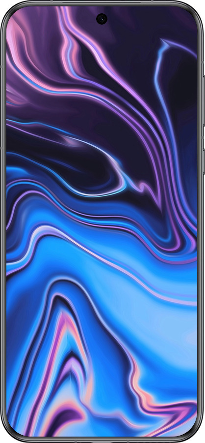 Силиконовый чехол Узор воды для Huawei Pura 70 - 4491u-3703 изображение 