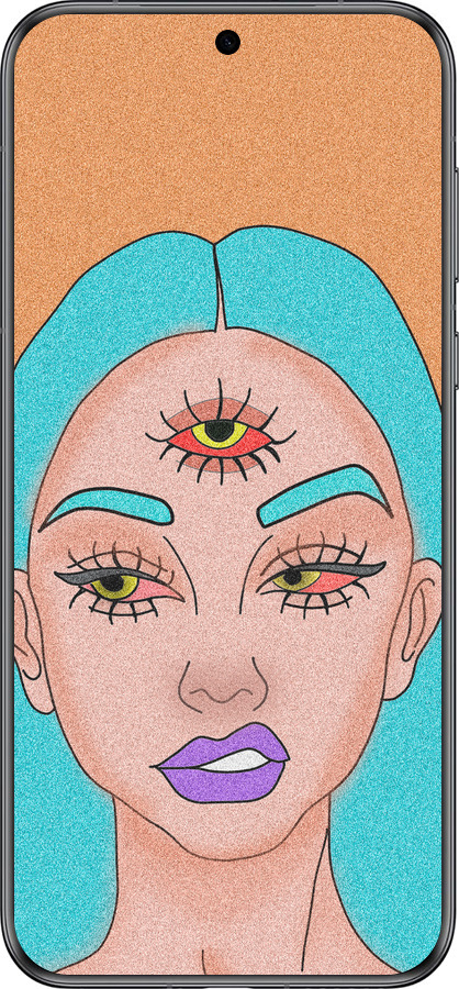 Силиконовый чехол Девушка рисунок для Huawei Pura 70 - 4576u-3703 изображение 