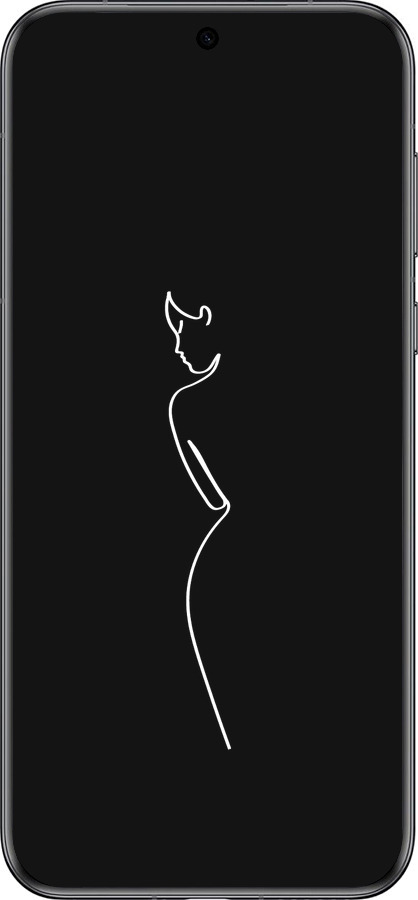 Силиконовый чехол Силуэт1 для Huawei Pura 70 - 4590u-3703 изображение 