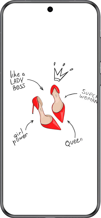 Силиконовый чехол Женщина для Huawei Pura 70 - 4599u-3703 изображение 