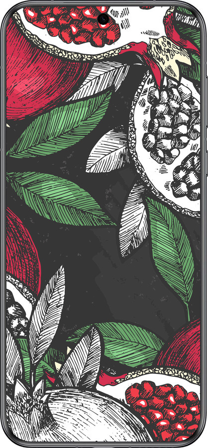 Силиконовый чехол Гранат для Huawei Pura 70 - 4692u-3703 изображение 