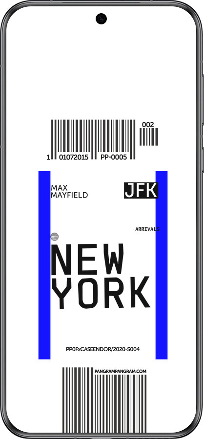 Силиконовый чехол New York для Huawei Pura 70 - 4861u-3703 изображение 