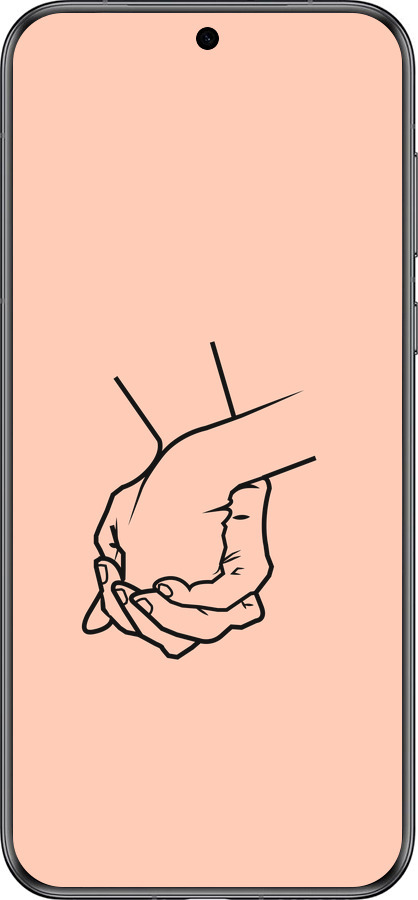 Силиконовый чехол Руки для Huawei Pura 70 - 4896u-3703 изображение 