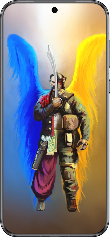 Силиконовый чехол Воин-Ангел для Huawei Pura 70 - 5317u-3703 изображение 