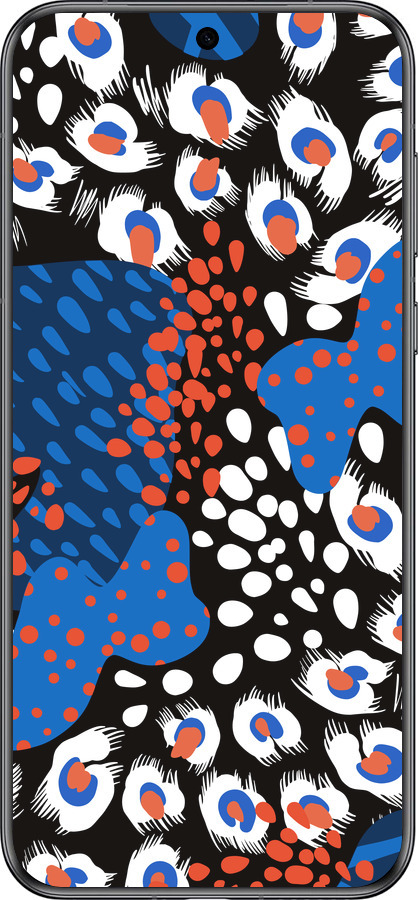 Силиконовый чехол Абстрактный фон v2 для Huawei Pura 70 - 5503u-3703 изображение 