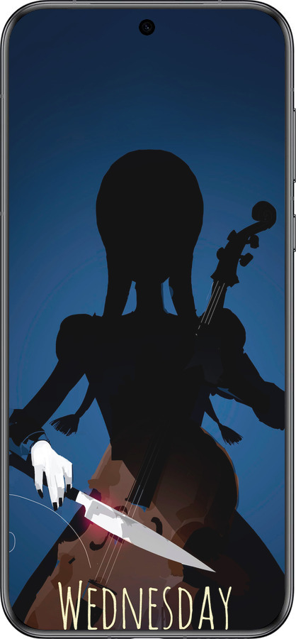 Силиконовый чехол Wednesday для Huawei Pura 70 - 5515u-3703 изображение 