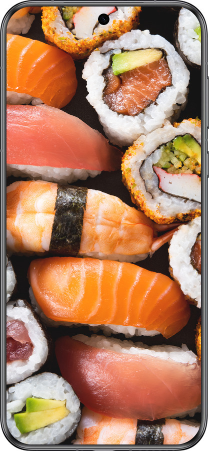 Силиконовый чехол Суши v3 для Huawei Pura 70 - 5540u-3703 изображение 