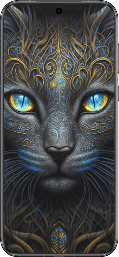 Силиконовый чехол Кошка для Huawei Pura 70 - 5548u-3703 изображение 