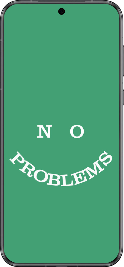 Силиконовый чехол No Problems для Huawei Pura 70 - 5573u-3703 изображение 