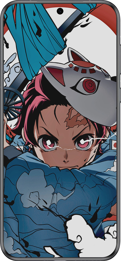 Силиконовый чехол Танджиро Камадо для Huawei Pura 70 - 5574u-3703 изображение 