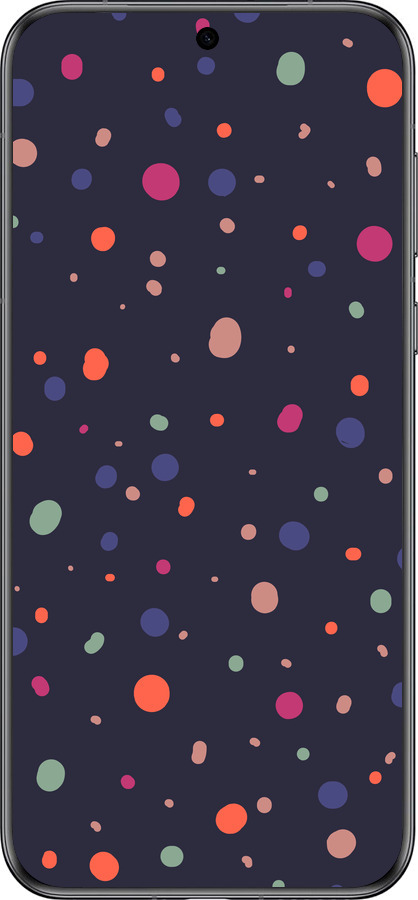 Силиконовый чехол Горошек v2 для Huawei Pura 70 - 5599u-3703 изображение 