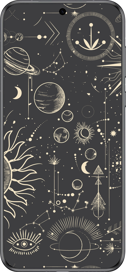 Силиконовый чехол Фаза луны для Huawei Pura 70 - 5605u-3703 изображение 