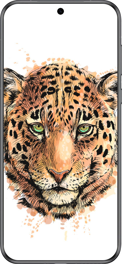 Силиконовый чехол Леопард v2 для Huawei Pura 70 - 5606u-3703 изображение 