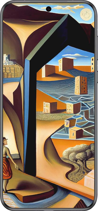 Силиконовый чехол Абстракция v2 для Huawei Pura 70 - 5618u-3703 изображение 