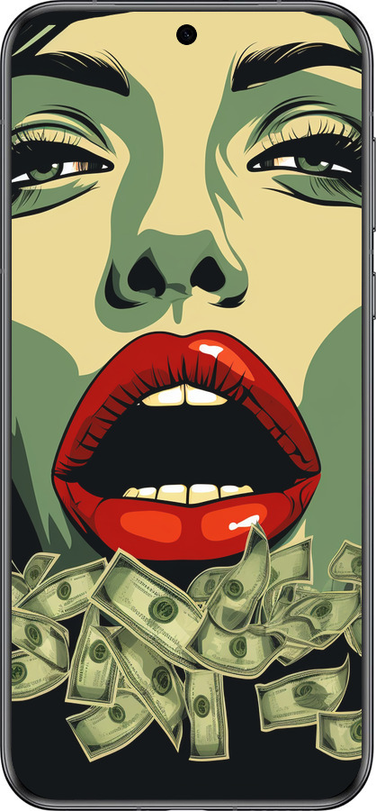 Силиконовый чехол Big money 2 для Huawei Pura 70 - 5668u-3703 изображение 