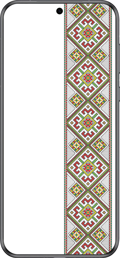 Силиконовый чехол Вышиванка 8 для Huawei Pura 70 - 574u-3703 изображение 