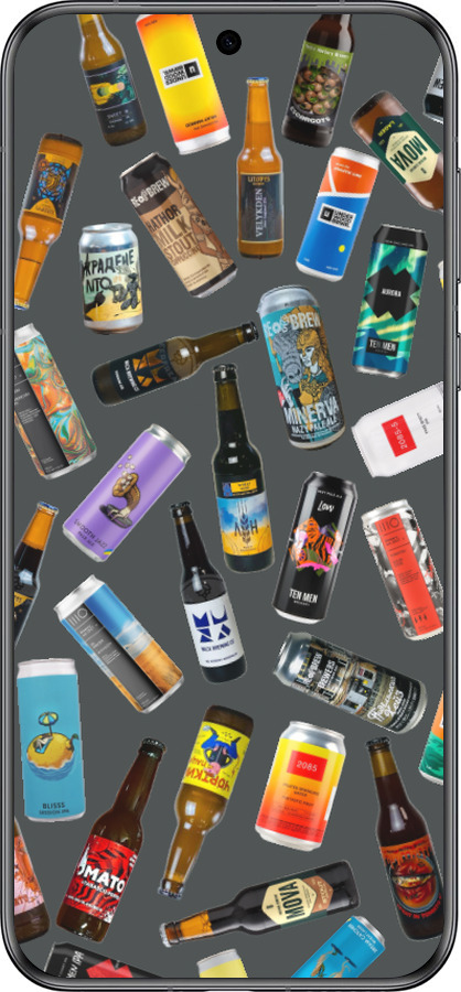 Силиконовый чехол Броварни для Huawei Pura 70 - 5879u-3703 изображение 