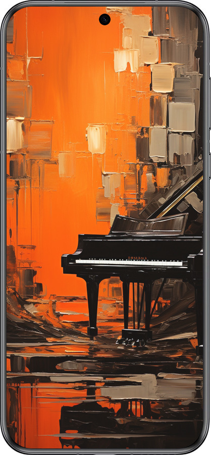 Силиконовый чехол Чехол для телефона Оранжевый Рояль для Huawei Pura 70 - 5937u-3703 изображение 