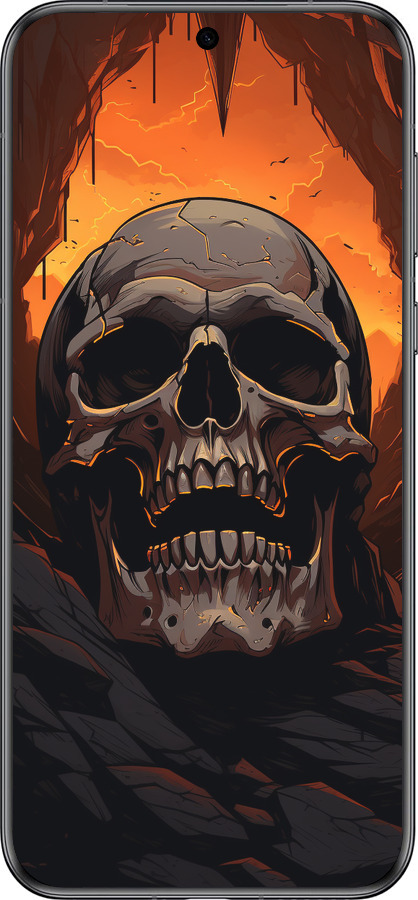 Силіконовий чехол Черв пещері для Huawei Pura 70 - 5959u-3703 изображение 