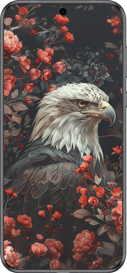 Силиконовый чехол Цветочный страж для Huawei Pura 70 - 6102u-3703 изображение 